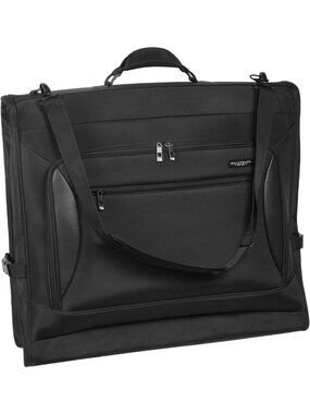 Premium 45" Garment Bag with Shoulder Strap & Pockets - Travel & Storage